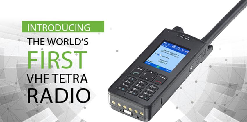 DAMM launches the world’s first VHF TETRA radio